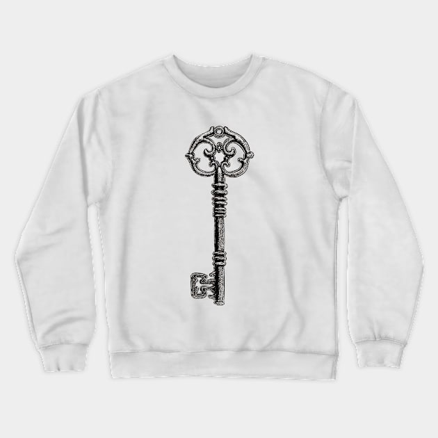 vintage key Crewneck Sweatshirt by Lamink